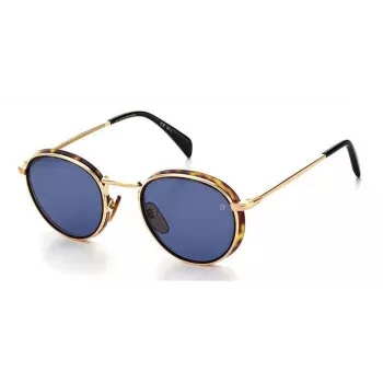 DAVID BECKHAM DB1033S2IKE9K Vyriški Akiniai nuo Saulės Havana Acetatas Žalias Poliamidas 49mm