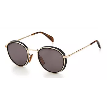 DAVID BECKHAM DB1033S2M2E9I Akiniai Havana Rudi Kvadratiniai Acetatiniai Vyriški