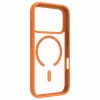 DBRAMANTE 1928 Grenen galinis dangtelis mobiliajam telefonui – suderinamas su MagSafe – perdirbtas plastikas – oranžinis – skirta „Apple“