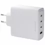 DBRAMANTE1928 Re-Charge GaN sieninis įkroviklis 140W – 4 prievadai (3x USB-C, 1x USB-A) – baltas