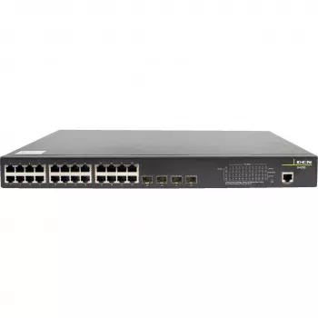 DCN S4200-28P-PL-SI-R2 valdomas 2 lygio PoE+ komutatorius, 24x Gigabit PoE+ prievadai, 4x SFP, 200 W