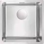 DEANTE 1-Bowl Steel Sink Onyx Black 860x500 mm