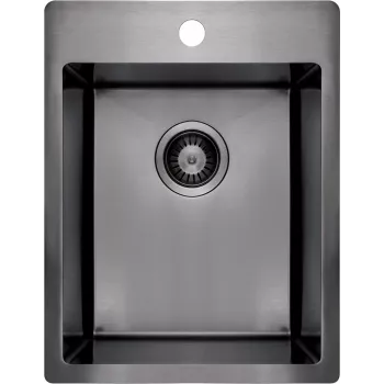 DEANTE 1-Bowl Steel Sink - Nerūdijančio plieno po stalviršiu montuojama kriauklė 540x440 mm