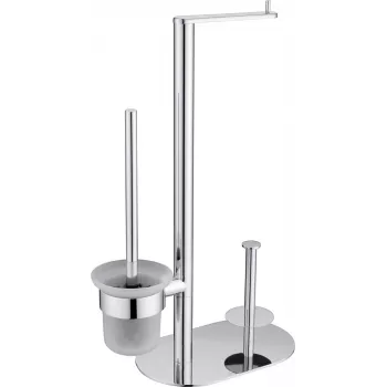 DEANTE 3-Function Paper Stand - Grey, Adjustable Document Holder with Line Guide and Clip