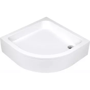 DEANTE Akrilinis dušo padėklas 80 cm kvadratinis baltas