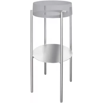 DEANTE Arena Laisvai Pastatoma Vonios Spintelė su 2 Stalčiais, Balta, 80x45x75 cm