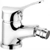 DEANTE BOJ 031M Bidet maišytuvas su automatiniu kamščiu, poliruotas chromas, viena svirtis, montuojamas ant denio, 1.2 GPM