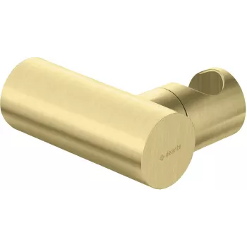 DEANTE Brass Earpiece Holder - Polished Gold-Tone Wall Mount Handset Bracket