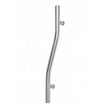 DEANTE Dekoratyvinis sieninis laikiklis L formos plieninis juodas 200x250 mm