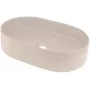DEANTE Granito kompozito stalviršinė praustuvė su džiovykle - smėlio spalvos - 780x435 mm