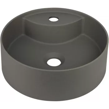 DEANTE Granito stalviršio praustuvas su vieta čiaupui - smėlio spalvos, 780x440 mm