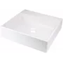 DEANTE Granite Countertop Washbasin su kriauklės anga - 400x400 mm Black Onyx
