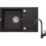 DEANTE Granite Sink with 1-Bowl Faucet with Drainer