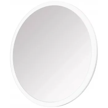 DEANTE Magnetinis kosmetinis veidrodis su LED apšvietimu – 5X padidinimas, nuolatinis reguliavimas, įkraunamas per USB-C, baltas