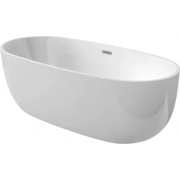 DEANTE Oval Free-Standing Acrylic Bathtub - 160 cm