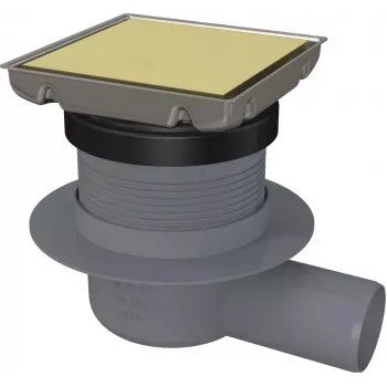 DEANTE Point Drain - Reversible 100x100 mm nerūdijančio plieno dušo kanalizacija