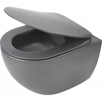 DEANTE Rimless Wall-Hung Toilet White Ceramic