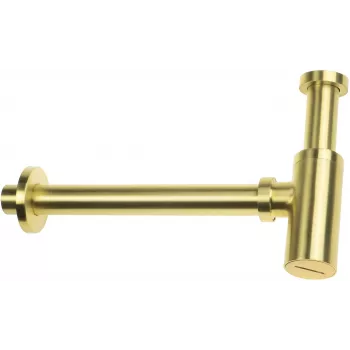 DEANTE Apvalus praustuvo sifonas butelinis žalvarinis chromuotas G 1 1/4 inch 32 mm