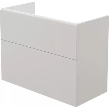 DEANTE Smart sieninis praustuvės spintelis be stalviršio, baltas blizgus, 2 stalčiai su lėtu uždarymu, 60 cm