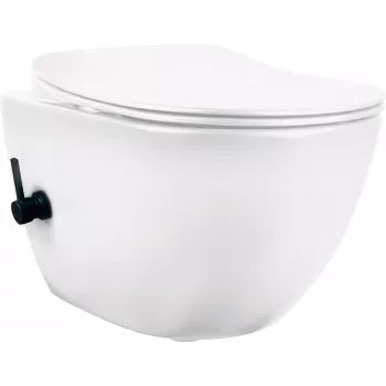 DEANTE Unitazas su Bidet Funkcija - su Maišytuvu, Grindinis, Dvigubas Nuleidimas, Baltas