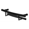 DEANTE Wall Mount with Shelf - 2in1 Full Motion TV Mount, 32-65 col., juodas, grūdinto stiklo lentyna, 35 kg talpa