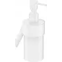 DEANTE Wall Mounted Soap Dispenser 500 ml Manual Push Button White