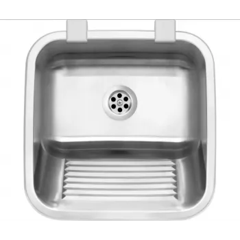 DEANTE ZYK 010A Single-Bowl Utility Sink - Flush Mount or Wall Mount