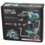 DEDRA DED7040 18V belaidis smūginis gręžtuvas su 50 Nm sukimo momentu, 13 mm metaliniu griebtuvu, LED šviesa | Kur.lt