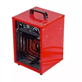 DEDRA DED9921 Elektrinis konvektorinis šildytuvas 3300 W, raudonas