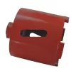 DEDRA H1238 12 dalių skylėtųjų pjūklų rinkinys su 10 HSS bimetalinių pjūklų 19–127 mm, šešiabriauniais kotais ir plastikiniu dėklu