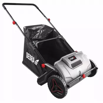 Dedra rankinis lapų ir žolės rinktuvas, 530 mm, 27 l, juodos/oranžinės spalvos