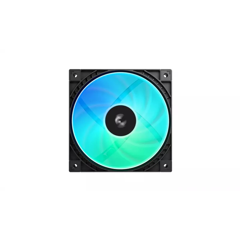 Deepcool FD12R ARGB V2 120 mm PWM adresuojamas RGB korpuso ventiliatorius - juodas