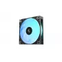 Deepcool FD12R ARGB V2 120 mm PWM adresuojamas RGB korpuso ventiliatorius - juodas