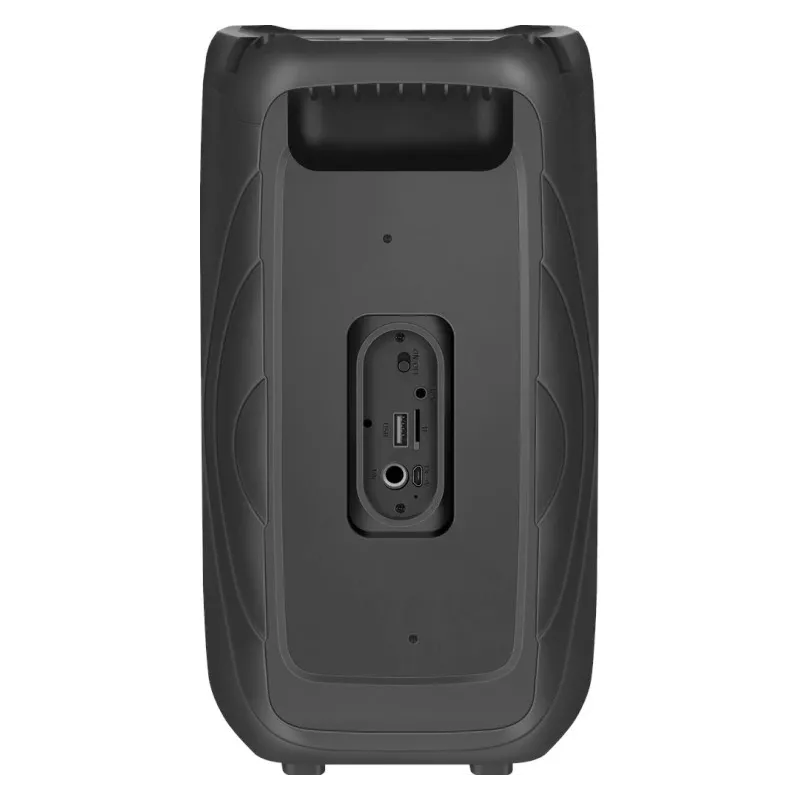 Defender Boomer 20 belaidis garsiakalbis 20W su šviesomis, FM, USB, AUX, mikrofono įvestimi