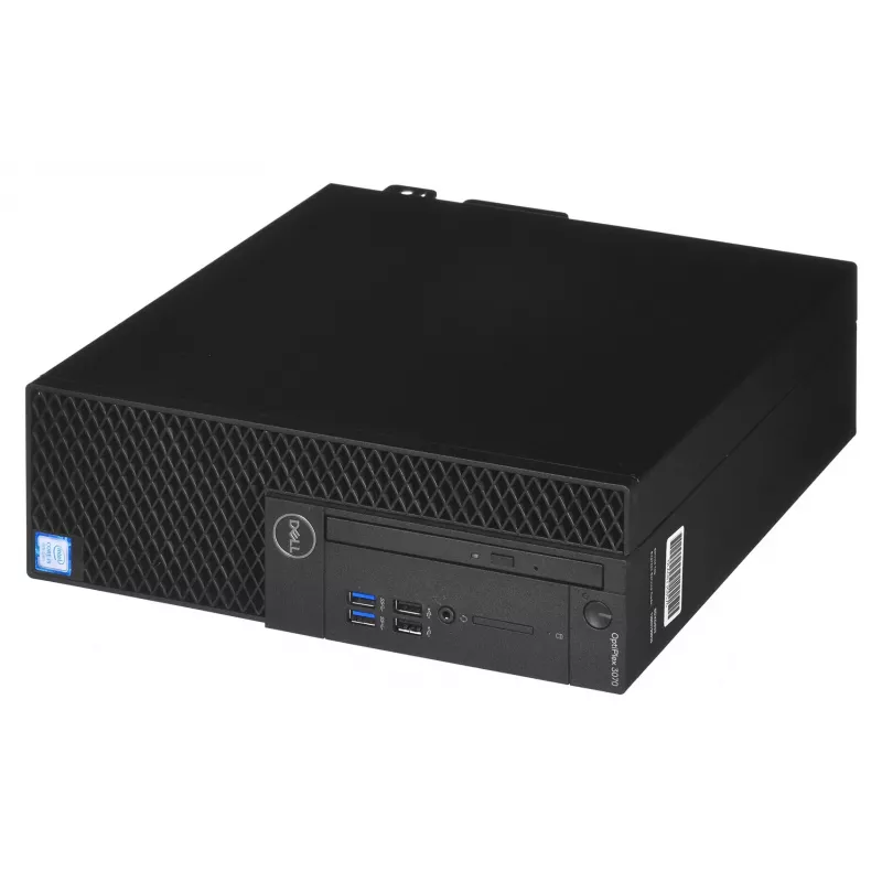DELL OptiPlex 3070 SFF stalinis kompiuteris - Intel Core i3-8100, 8GB RAM, 256GB SSD, Windows 11 Pro (naudotas)