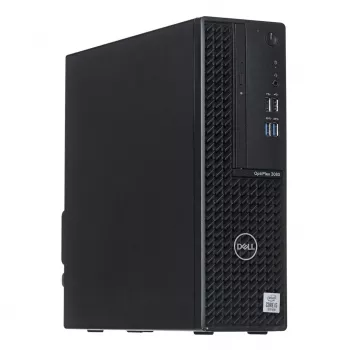 DELL OptiPlex 3080 SFF stalinis kompiuteris Intel Core i3-10100, 8GB RAM, 256GB SSD, Windows 11 Pro, naudotas