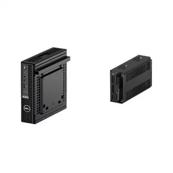 DELL OptiPlex MFF ir TC dvigubas VESA laikiklis su adapterio kronšteinu