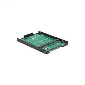 Delock 2,5 inch SATA 22 kontaktų į 2 x mSATA RAID konverterio korpusas 62594