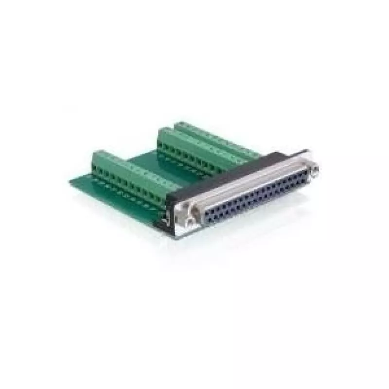 Delock adapteris D-Sub 37 kontaktų moteriškas į gnybtų bloką 65319