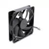 Delock ašinis ventiliatorius 48 V DC 120 x 120 x 25 mm, 2 kontaktų jungtis, juodas