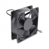 Delock Axial Fan 48 V DC, 120 x 120 x 38 mm su 2 kontaktų jungtimi, juodas