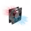 Delock Axial Fan 48 V DC, 120 x 120 x 38 mm su 2 kontaktų jungtimi, juodas