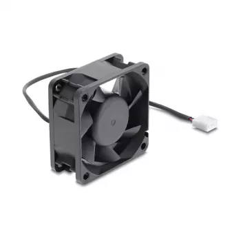 Delock Axial Fan 48 V DC, 60 x 60 x 25 mm su 4 kontaktų PWM ventiliatoriaus jungtimi, juodos spalvos
