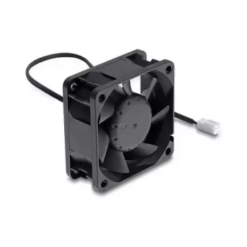 Delock Axial Fan 48V DC 60x60x25mm su 2 kontaktų jungtimi, juodos spalvos