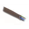 Delock kabelių tvarkymo įvorė, 12 mm, pinta, atspari graužikams, tampri, 5 m, ruda