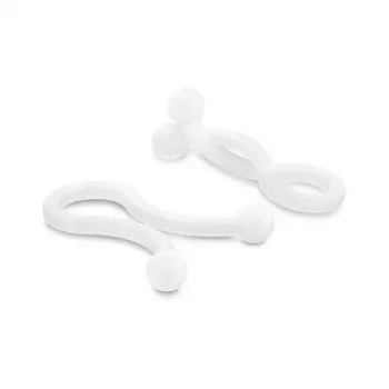 Delock kabelių spiralinė juosta 8 mm skaidri, 100 vnt.