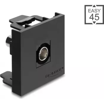 Delock Easy 45 modulis BNC female į BNC female 50 Ohm juodas (91962)