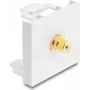 Delock Easy 45 modulis RCA female į RCA female, auksuoti kontaktai, 91819