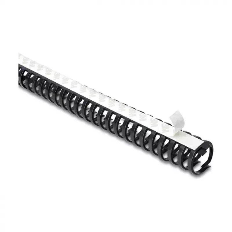 Delock lankstus kabelių kanalas su lipnia juosta ir varžtais 34 x 35 mm – 50 cm, juodas