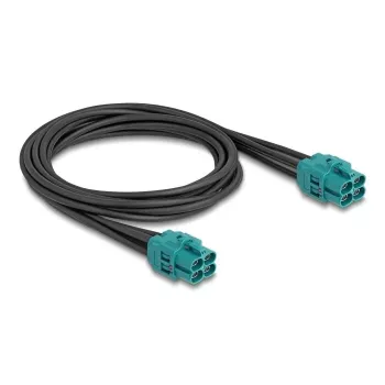 Delock HDMI adapterio kabelis Micro HDMI male į 4x HDMI female, 1 m, juodas, 90340